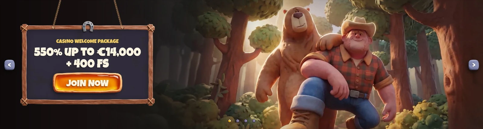 Bannerone — Bearo Casino
